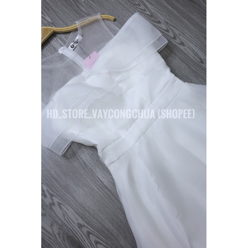 [ẢNH THẬT] V218 VÁY ĐẦM TRẮNG XOÈ DỰ TIỆC, DẠ HỘI KỶ YẾU PROM, VÁY TẦNG CÔNG CHÚA TIỂU THƯ, ĐẦM THIẾT KẾ DỰ TIỆC CƯỚI | BigBuy360 - bigbuy360.vn