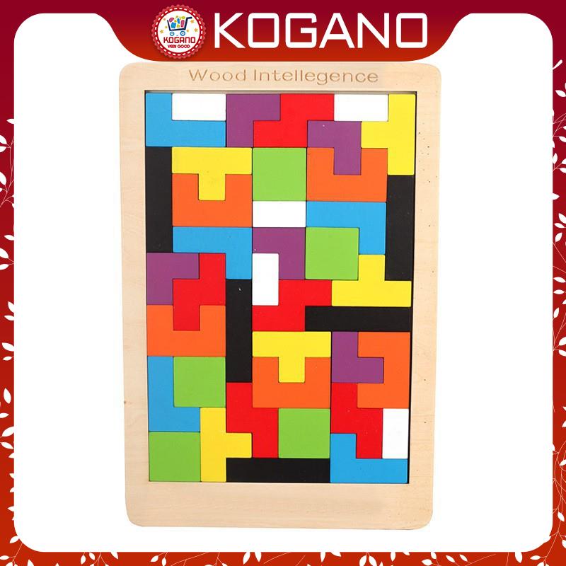 Đồ Chơi Xếp Hình Gỗ KOGANO Đồ Chơi Giáo Dục Trí Uẩn Tangram Nga Phát Triển Tư Duy Thông Minh TE-001212