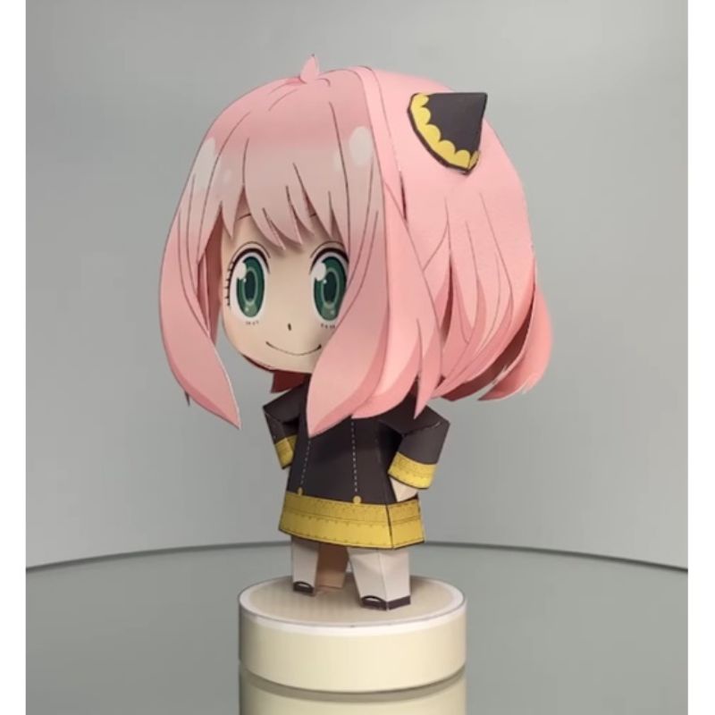 - Mô hình giấy Anime Chibi Anya