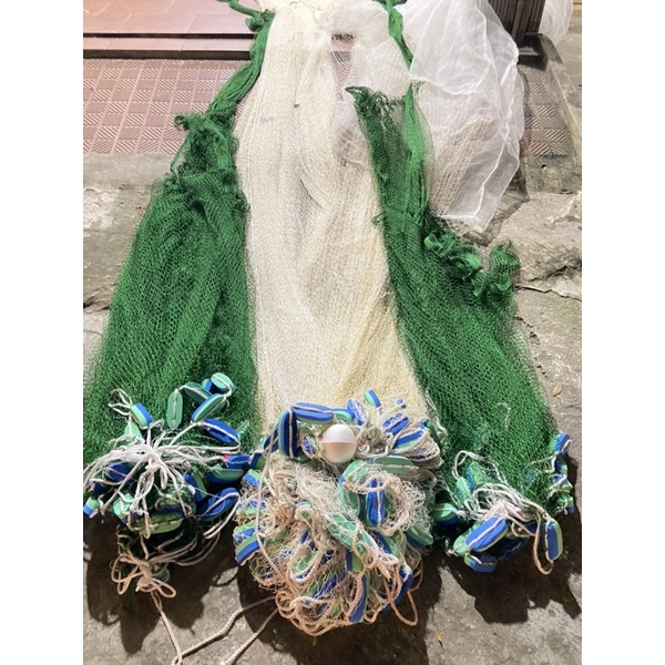 LƯỚI VÉT DÙ XỊN 10m CAO 2,5m_ Túi Kéo 5M_ Mắt Lưới 3,5cm_ Bảo Hành Giá Tốt