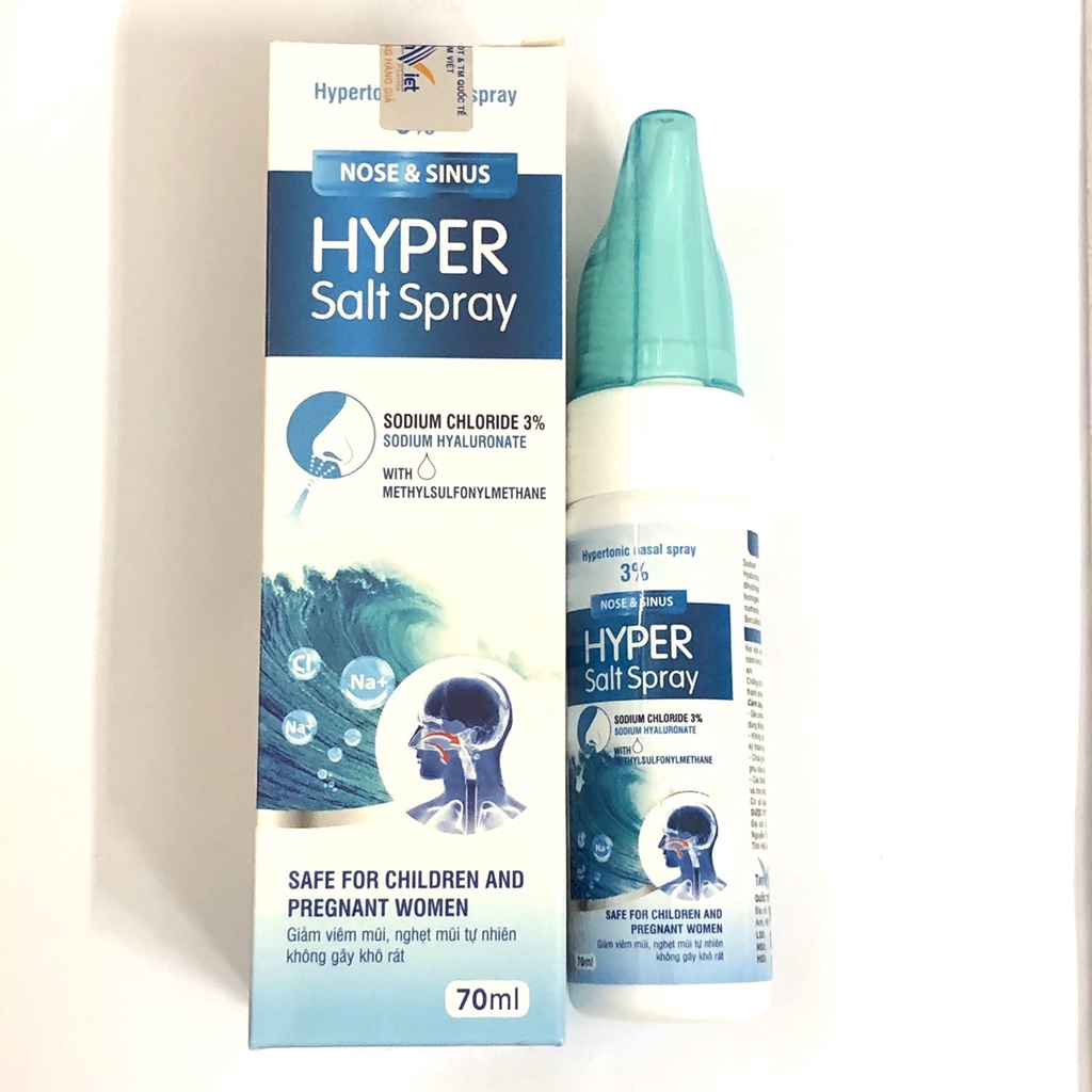 Dung Dịch Nhỏ Mũi Muối Ưu Trương HYPER CHILD Cho Bé