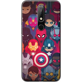 Ốp lưng nokia 5.1 plus, 6.1 plus in hình hero