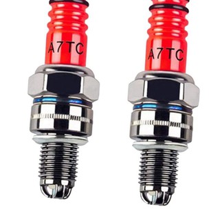Set 2 bugi đánh lửa A7TC cho xe máy 50cc 110cc 125cc 150cc