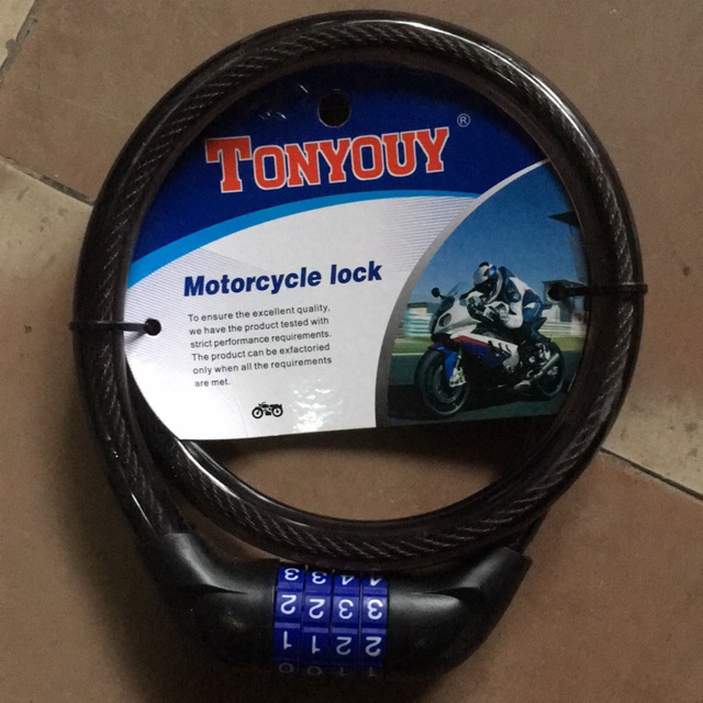 Khoá dây số trung 4 mã số thay đổi số được phi 15 dài 950mm