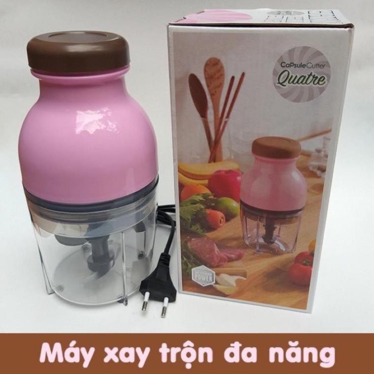 Máy Xay Đa Năng Osaka Với Công Suất 350w - Thiết Kế 2 Lưỡi Tác Dụng Kép , Kiểu Dáng Nhỏ Gọn Hợp Lý
