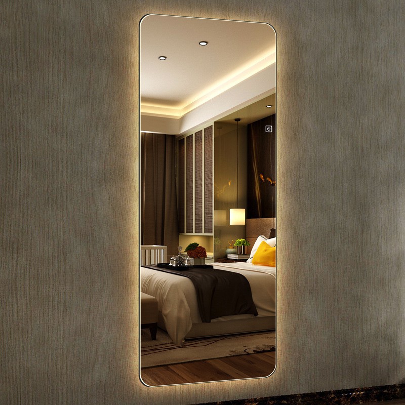 gương led soi toàn thân có cảm ứng thông minh kích thước 60x120 cm - guonghoangkim mirror