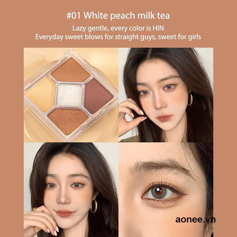 ✨✨Bảng phấn mắt 5 màu Tone màu xám lạnh