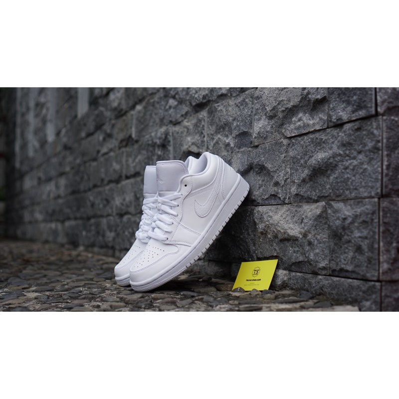 Dây Giày Thể Thao Sneaker Jordan Low Trắng Chính Hãng
