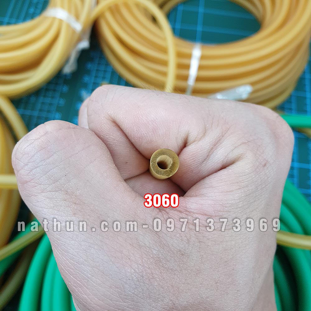 Dây thun cao su tròn ống làm ná cao su bắn cá, tập thể thao