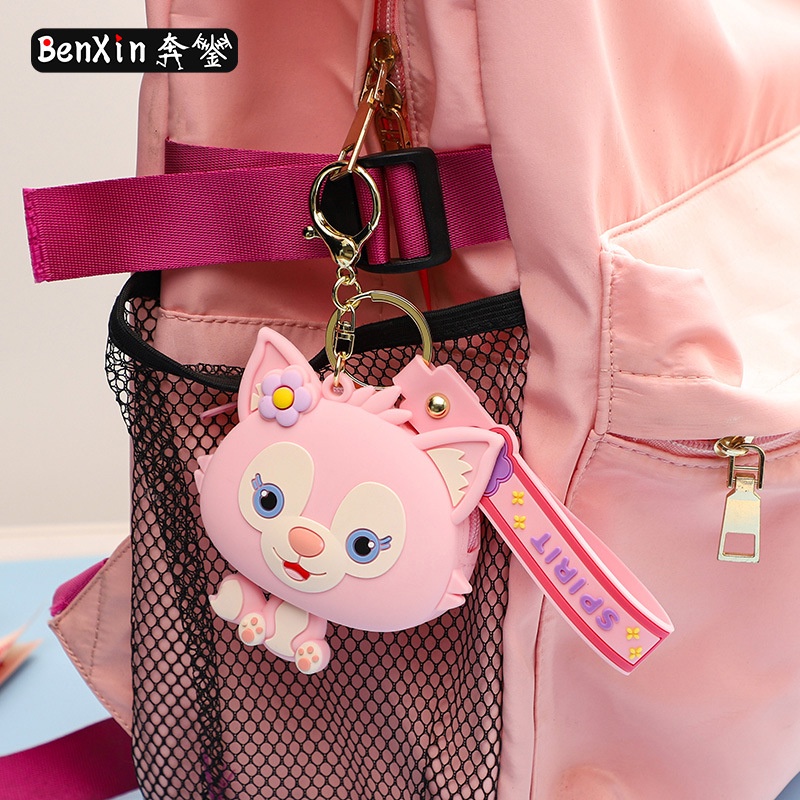 Túi Đựng Tiền Xu / Móc Khóa Họa Tiết Hoạt Hình Lingna Belle