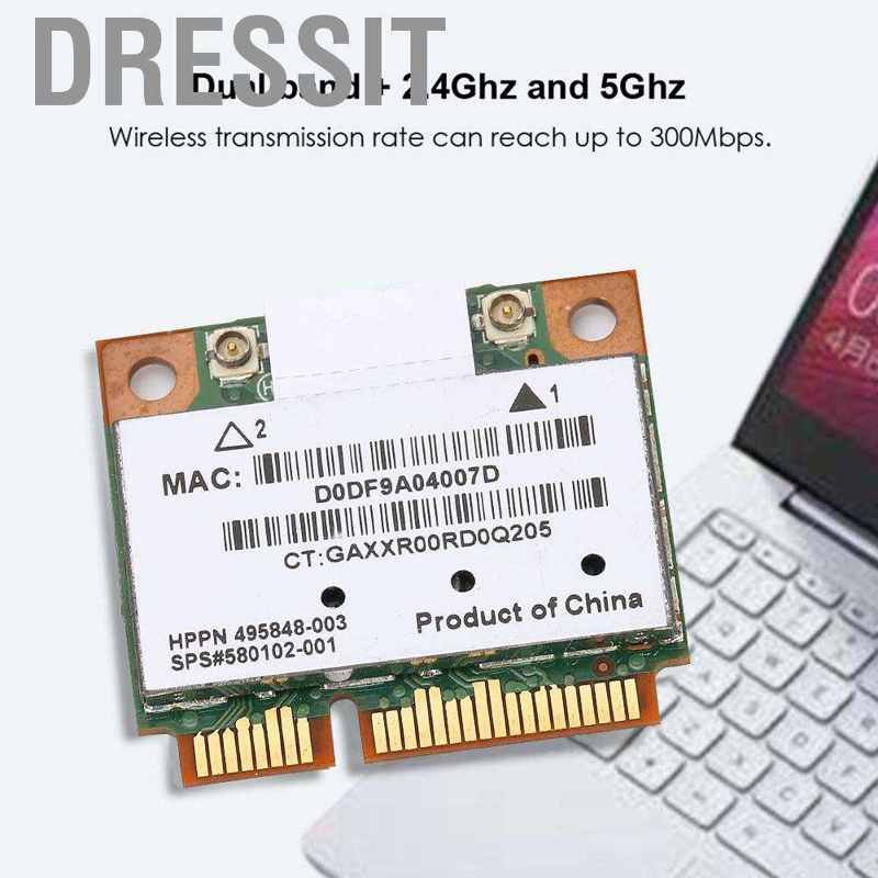 Card Mạng Không Dây 2.4g / 5ghz Ar5Bhb92 300mbps Wifi Pci-E