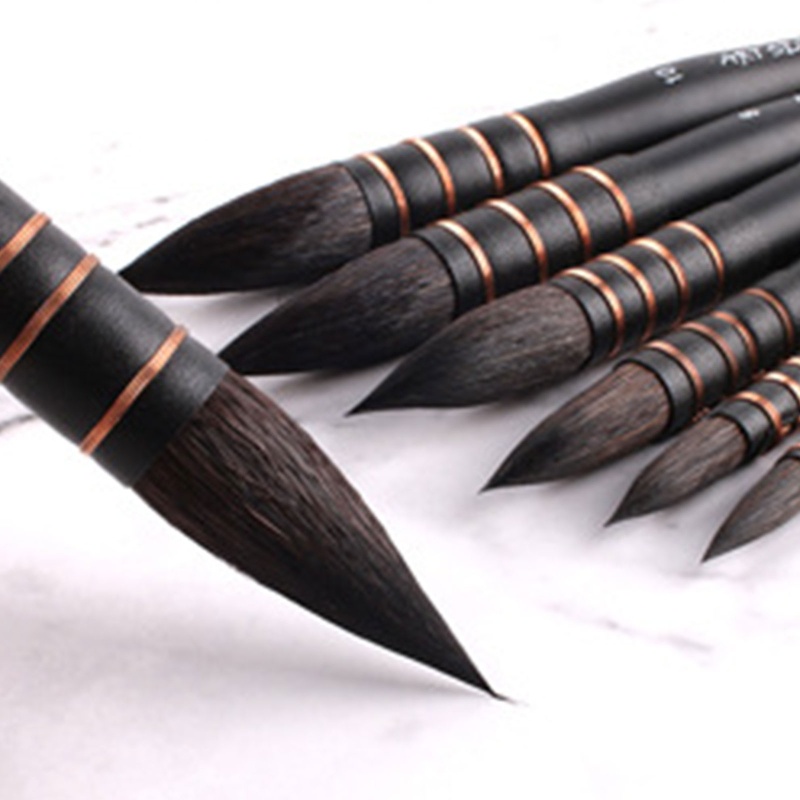 Cọ Vẽ Tranh Màu Nước Acrylic Thấm Hút Tốt Tiện Dụng