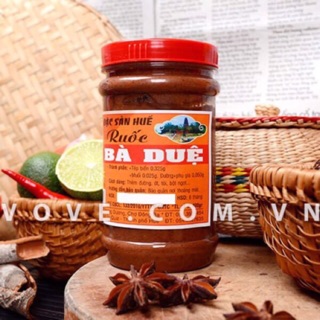 Mắm ruốc Bà Duệ hủ lớn 400g (NẮP ĐỎ) - Đặc sản Huế