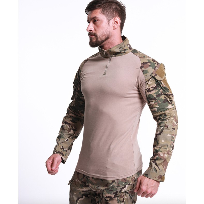 Áo tay dài_combat_dã ngoại_sinh tồn