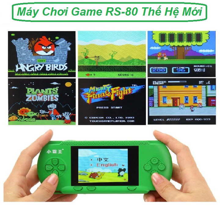 [FREE_SHIP] Máy Chơi Game RS-80 280 Trò Chơi Kinh Điển Và Mới Nhất