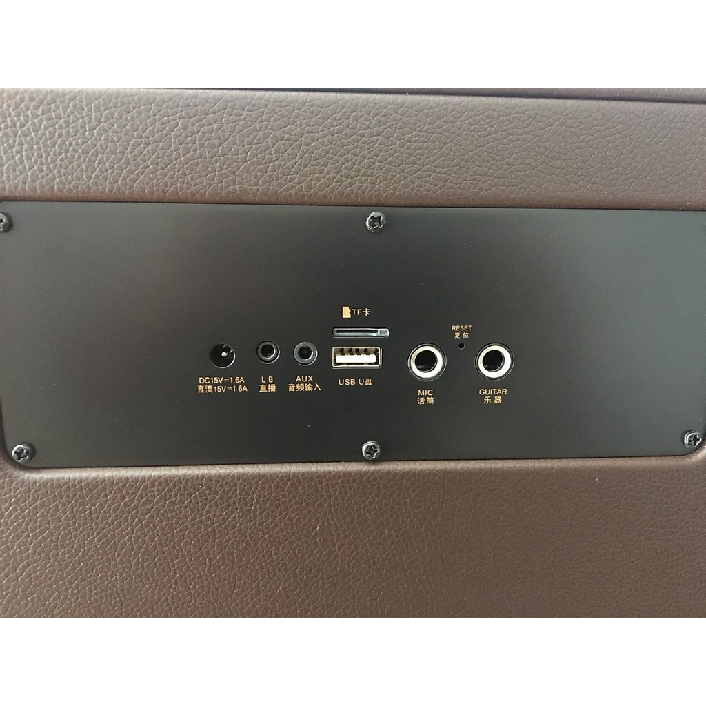 Loa Bluetooth karaoke W-King K6L VIMU-Hàng Nhập Khẩu công suất 120w 2 míc đi kèm/Vinmu K6s/K6L Plus 200W