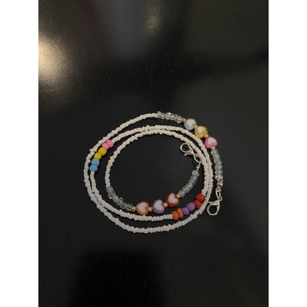 Dây đeo khẩu trang tim màu