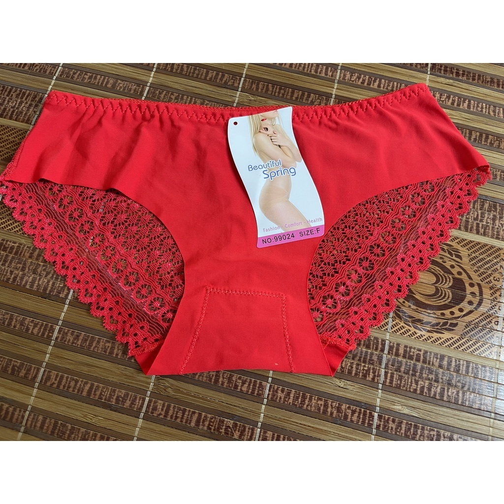 Set 10 quần lót nữ phối ren mềm nhẹ nhàng sexy