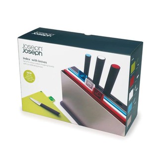 Bộ 4 thớt kèm 4 dao Joseph Joseph