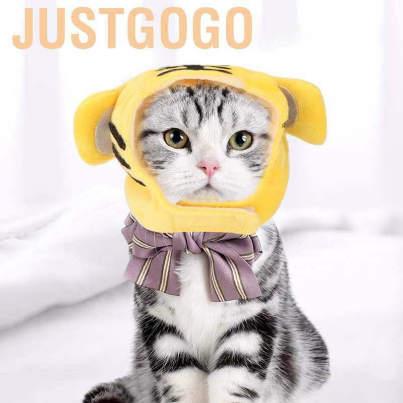MŨ COSPLAY HỔ CON ĐÁNG YÊU CHO CHÓ MÈO