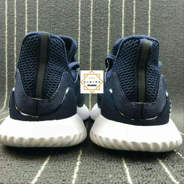 (CỰC HOT) Giày thể thao ALPHABOUNCE BEYOND 2018 blue màu xanh tím than nước biển