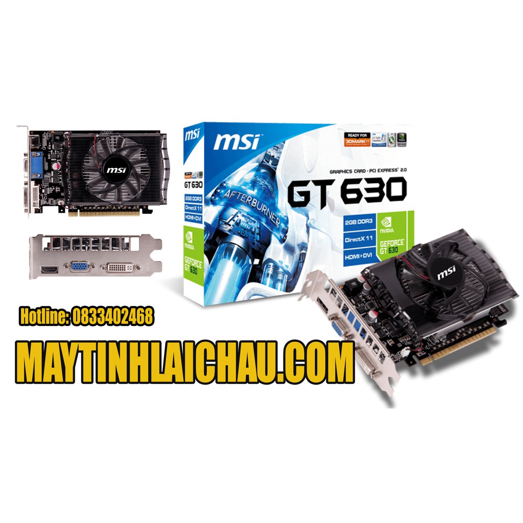 Card màn hình VGA MSI N630GT-MD2GD3