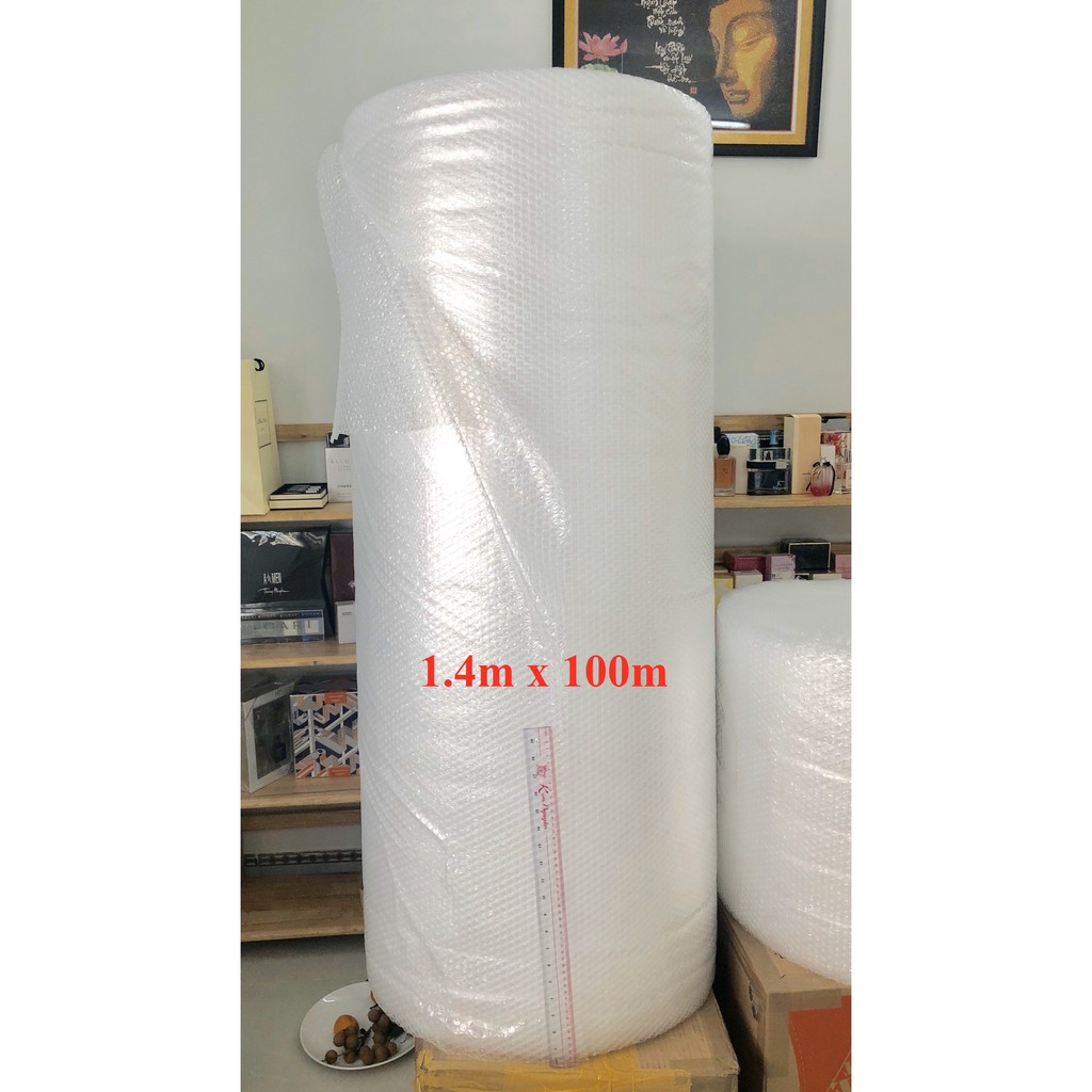 [FreeShip🔥] Xốp bóng khí cuộn 0.5x100 m gói hàng chống sốc - Màng hơi bong bóng nổ bọc hàng