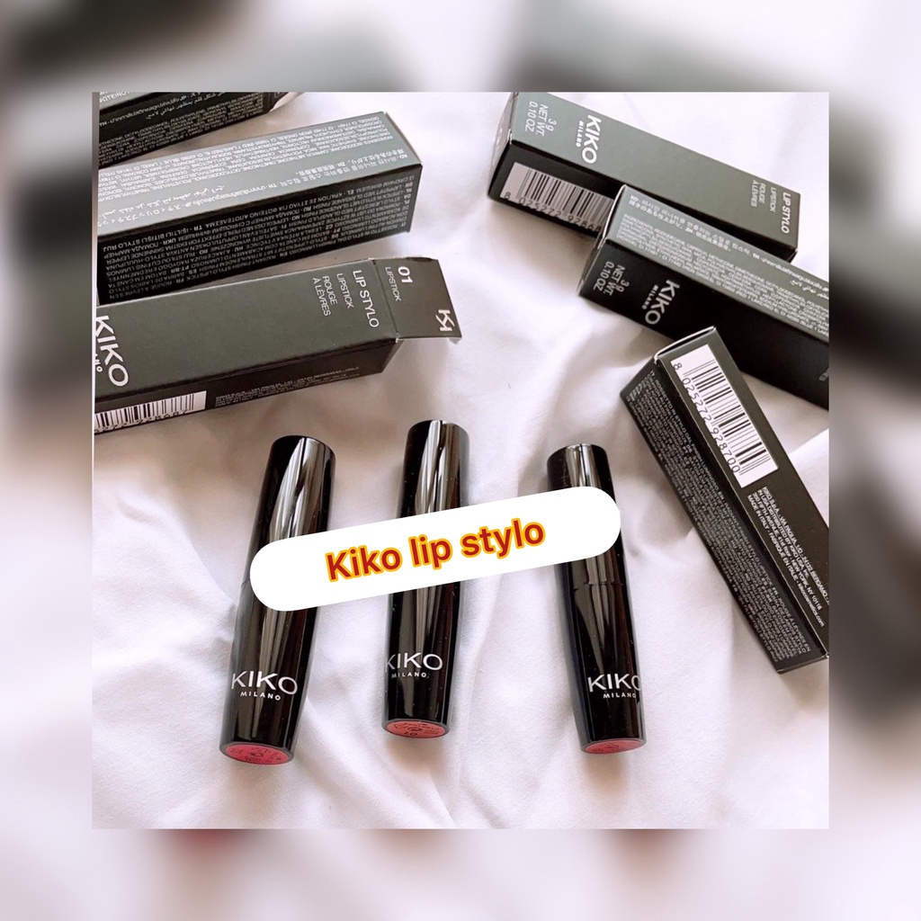 Son lì kiko - Son môi lì Lip Stylo - chất son mềm mượt  không khô môi - Kiko Milano Italy