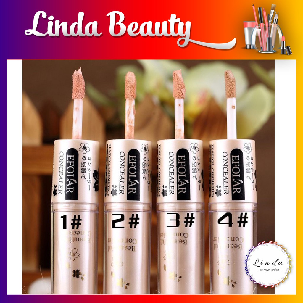 Bút tạo khối che khuyết điểm 2 đầu kem và khối EFOLAR nội địa Trung | BigBuy360 - bigbuy360.vn