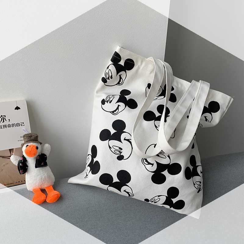 [RẺ VÔ ĐỊCH] Túi tote đeo chéo chuột Mickey unisex Hàn Quốc