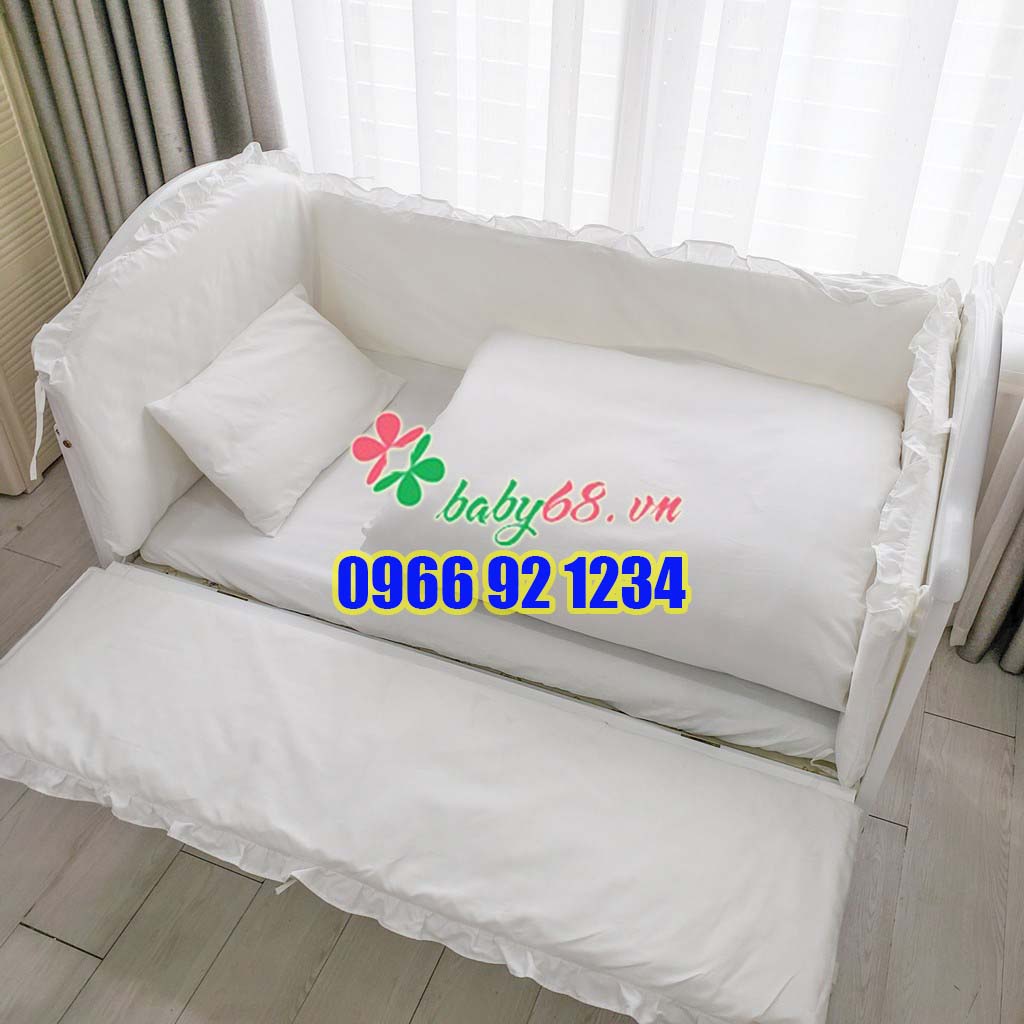 Set quây cũi vải Umoo 9 món cao cấp