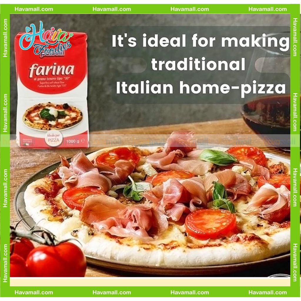 Bột Mì Farina Polselli Chuyên Làm Pizza 1kg