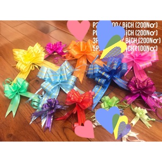 Nơ rút bản 5cm 100 nơ (10 bịch)