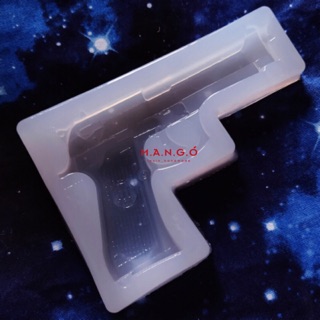 Khuôn nhỏ pistol silicone làm đất sét, đổ resin độc đáo