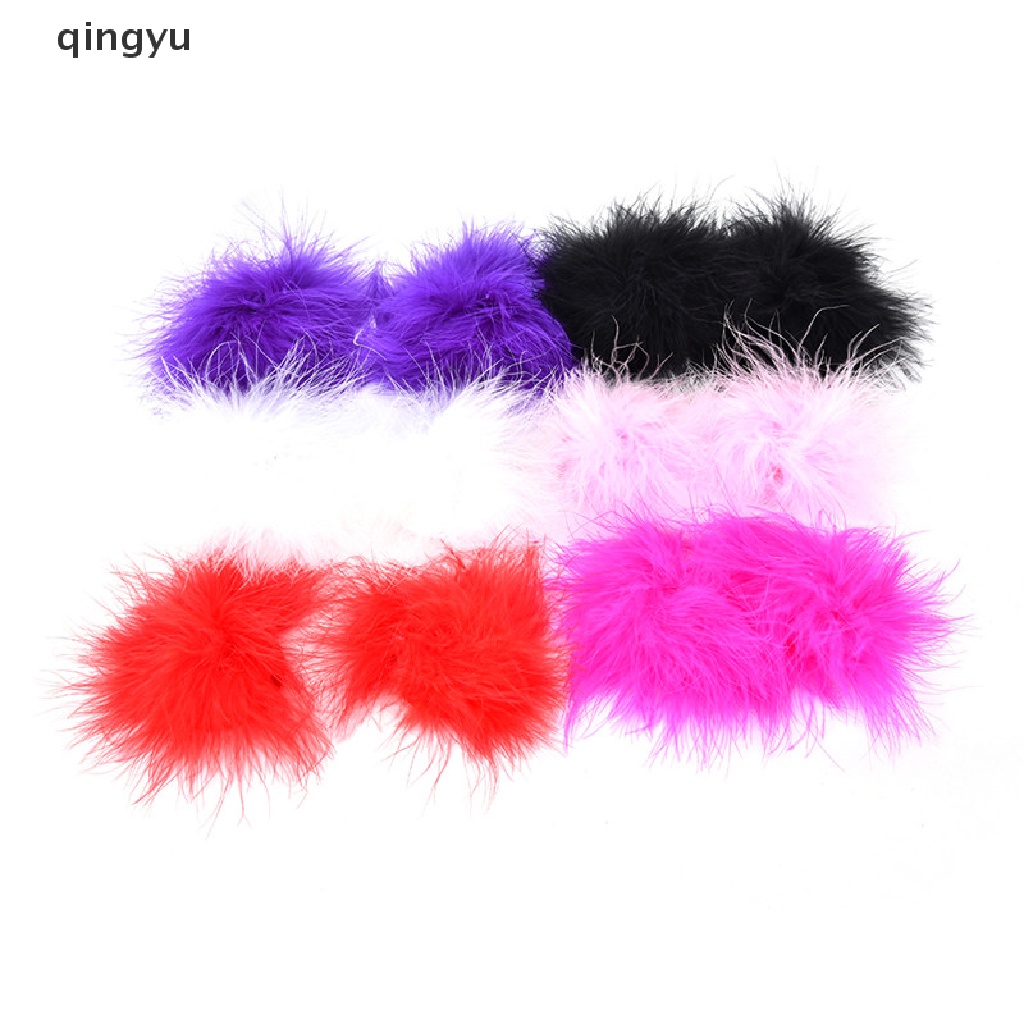 Miếng dán nhũ hoa đính lông vũ