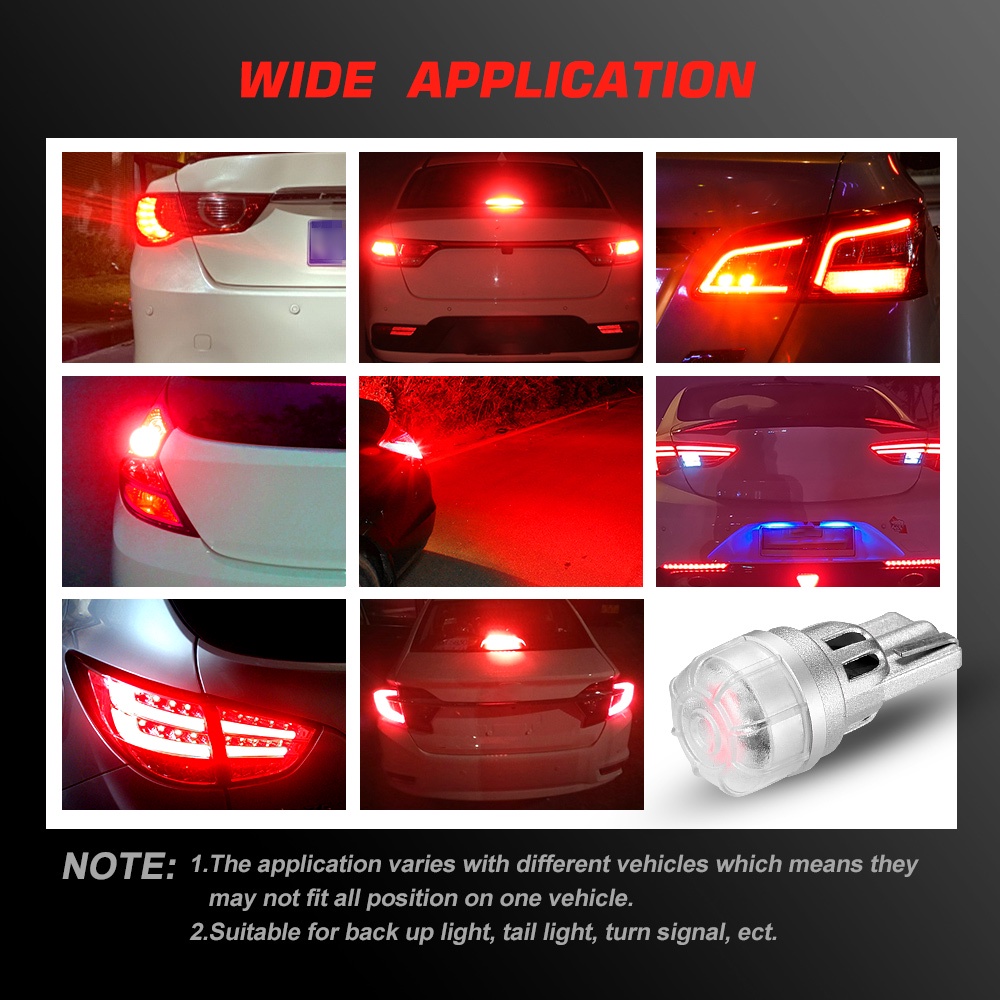 Set 2 đèn LED tín hiệu NOVSIGHT T10 dùng gắn đuôi xe hơi