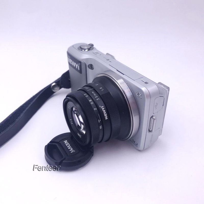 Ống Kính Mini 35mm F / 1.6 Apsc Cho Sony E-Mount A5100 Nex-3 Nex-5T Nex-5R A7Ii