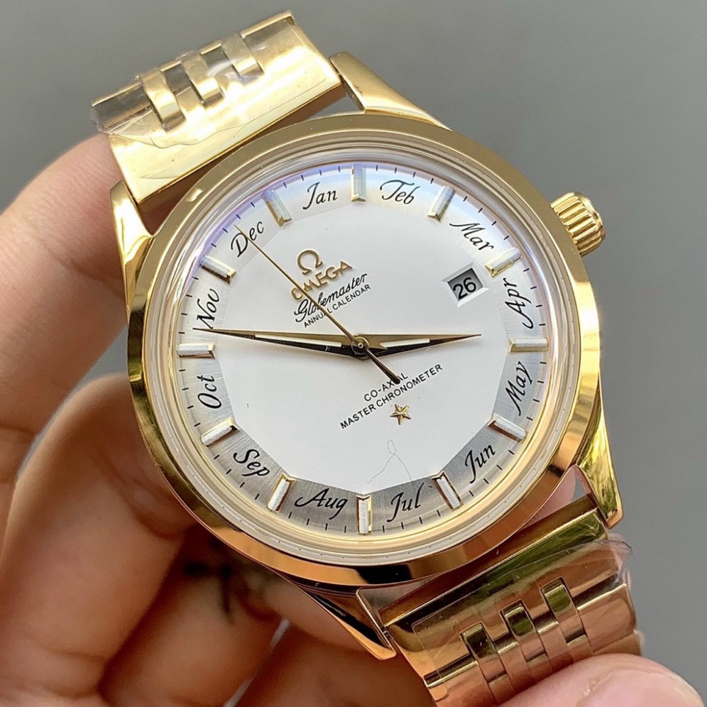 Đồng Hồ Nam omega Sapphire OMA125 Máy Cơ Automatic Nhật Chống xước tuyệt đối