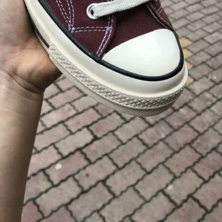 Giày Sneaker nam nữ CV 1970s 11 Đỏ Mận Thấp