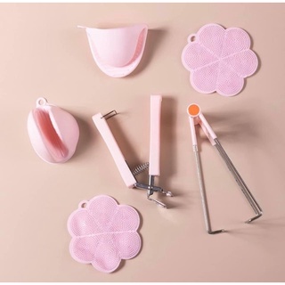 Bộ dụng cụ nhấc nồi chống nóng bộ 6 chi tiết