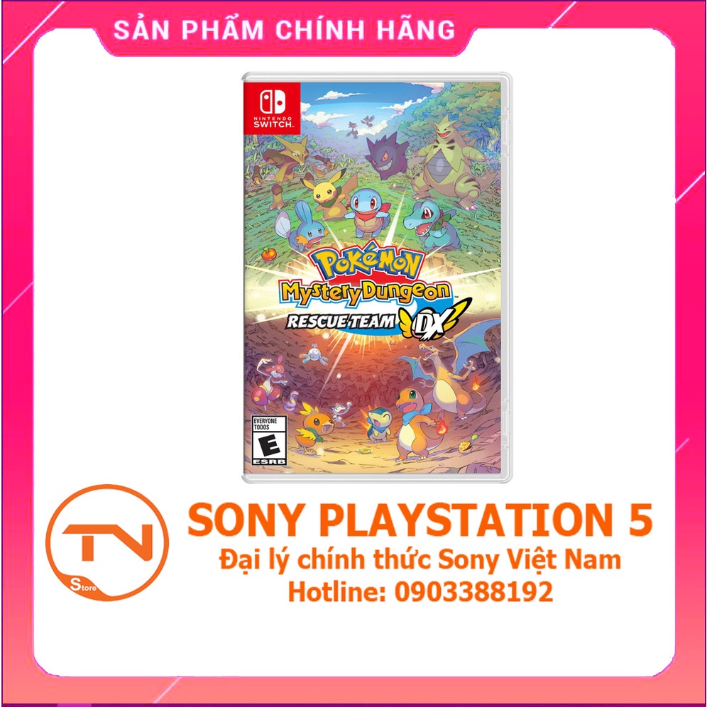 Băng Game Switch - Pokemon Mystery Dungeon: Rescue Team DX