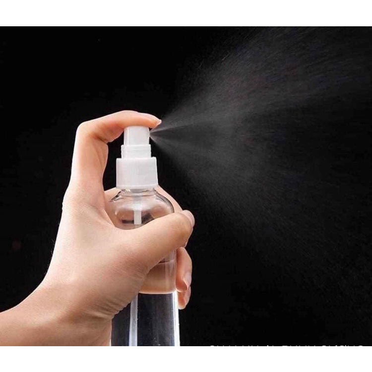 Chai Xịt Phun Sương, Lọ Chiết Mỹ Phẩm, Tinh Dầu, Dung Dịch Sát Khuẩn Trong Suốt Dung Tích 30ml - 50ml - 100ml 88069