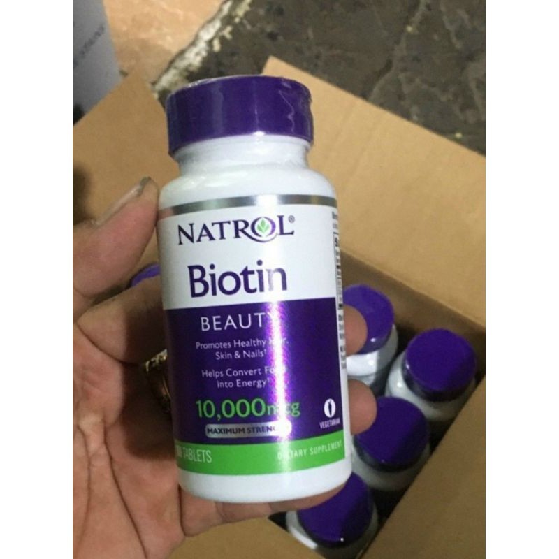 Viên Nhai Biotin Beauty 5000mcg & 10000mcg HÀNG MỸ