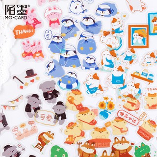 Sticker Pack Hoạt Hình Dễ Thương Set/45m