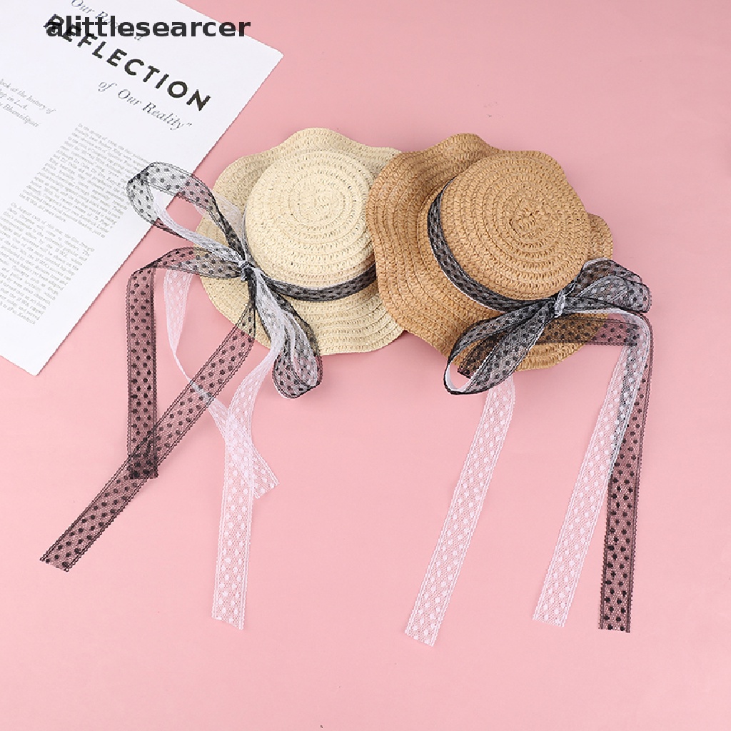 1 Nón Cối Phối Ren Handmade Thời Trang Mới Tỉ Lệ 1 / 6 Cho Búp Bê