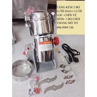 [ƯU ĐÃI KHỦNG] MÁY XAY NGHIỀN BỘT SIÊU MỊN DUNG TÍCH CỰC LỚN 800G- XAY MỊN CÁC LOẠI HẠT NGŨ CỐC