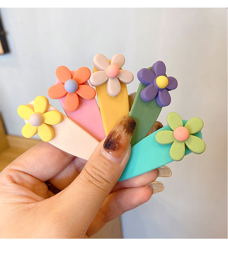 Kẹp tóc hợp kim phong cách Hàn Quốc nhiều màu sắc đáng yêu cho bé gái