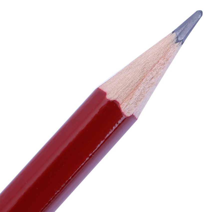 Bút chì Đức Swano HB có đầu tẩy, thân đỏ PC4906-HB