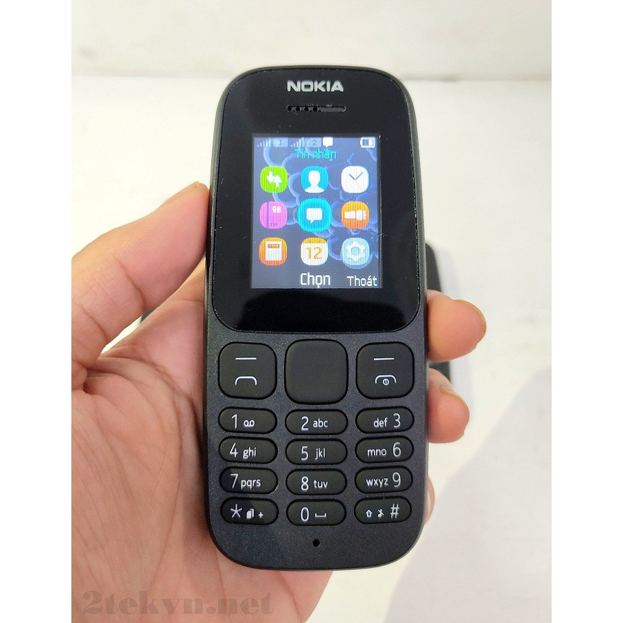 Điện thoại 2 sim giá rẻ Nokia 105 (2017) chính hãng