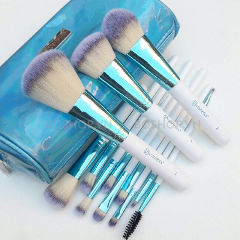 Set 12 Cọ BH Cosmetic Poolside Chic